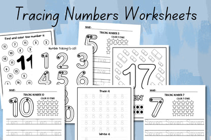 600+ Kids Learning Printable Activity Worksheets Bundle